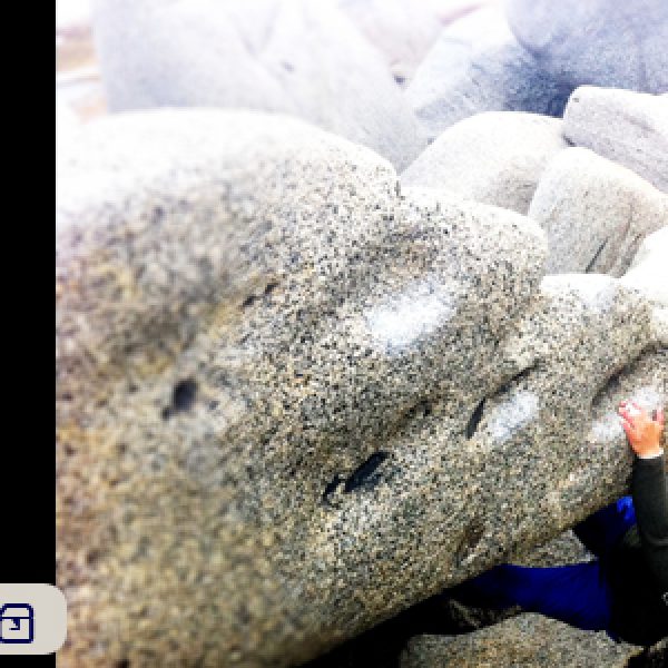 Escalando en Punta de Tralca