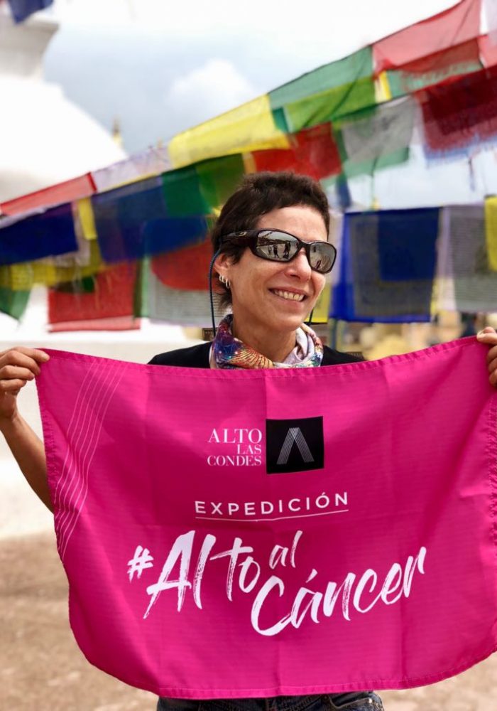 María Paz conquistó el Monte Everest